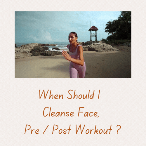 Should You Wash Face Before Workout? Dewology