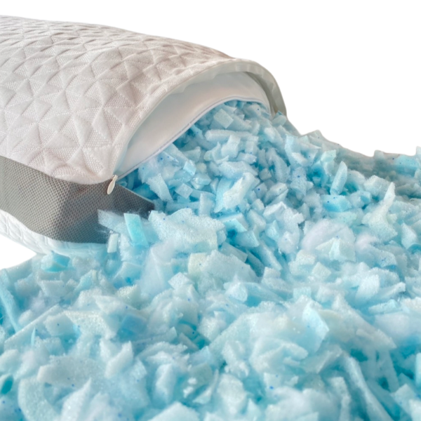 Shredded memory foam clearance pillow