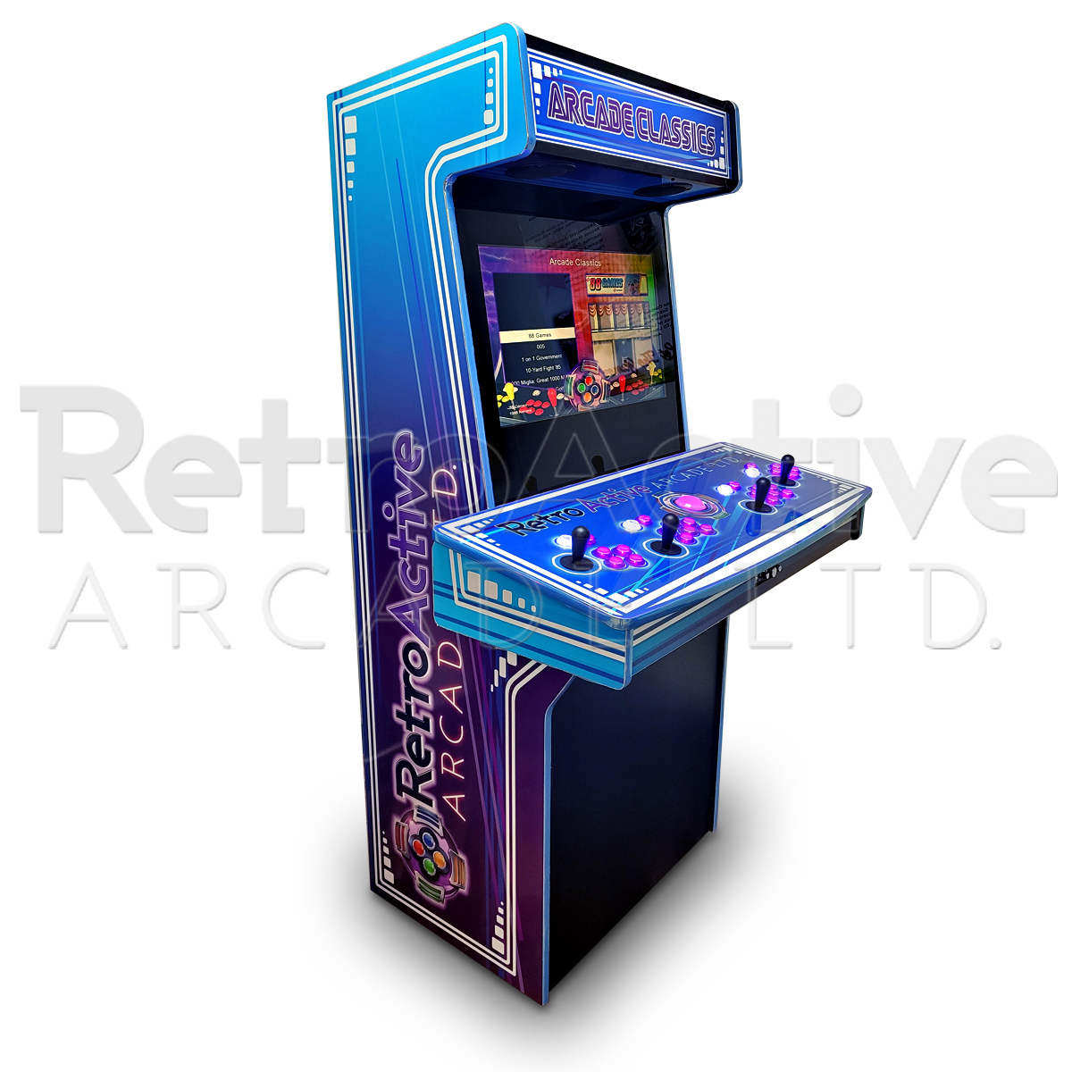 Arcade Machines by Retro Active Arcade