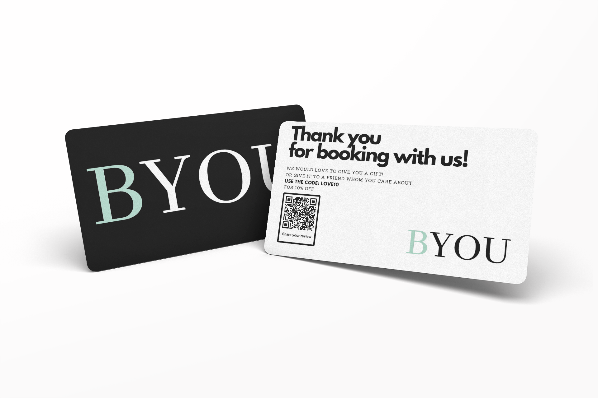 Thank you cards BYOU partners