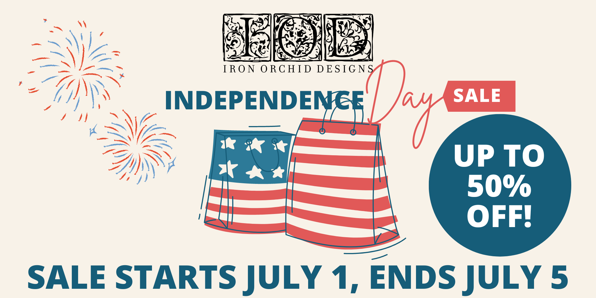 IOD Independence Day Sale - Up to 50% Off! – The Painted Heirloom