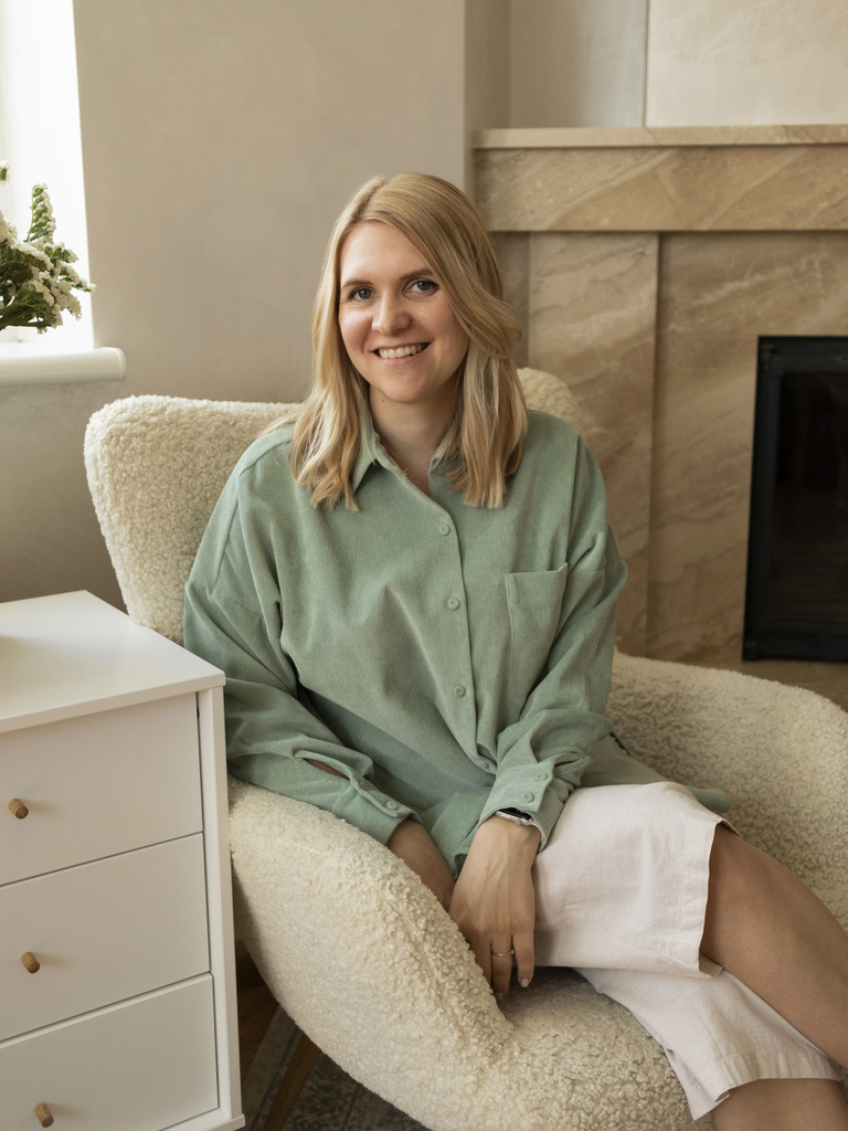 Anzy Home Ukrainian Home Goods founder Anna Zmiievska