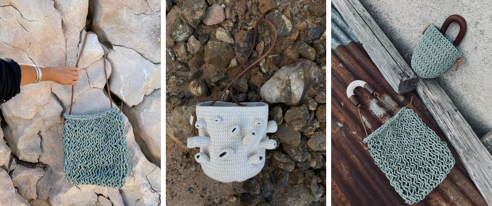 Handrochet bags