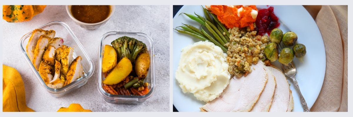 sustainable thanksgiving food containers