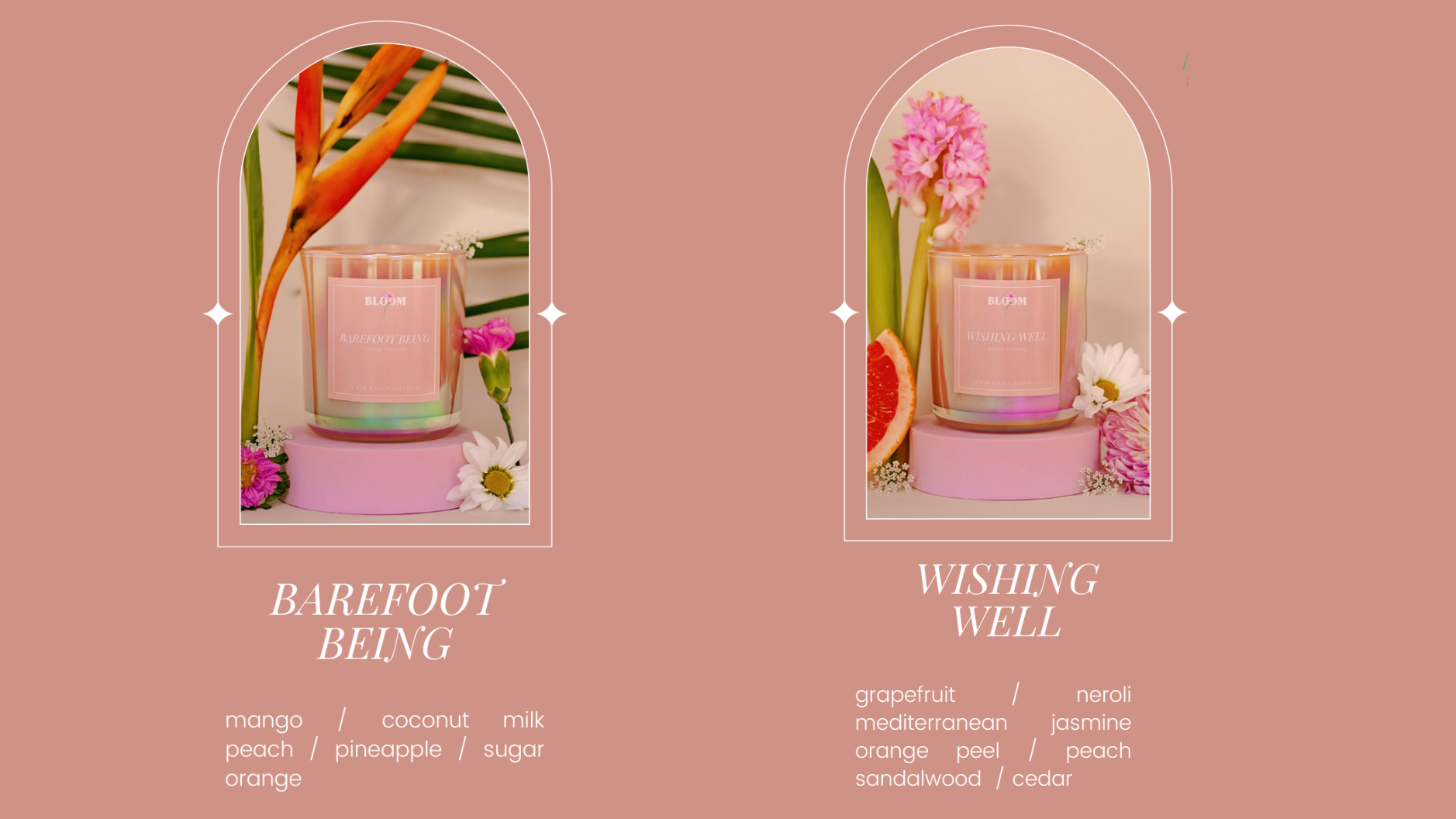 Bloom 2024 Spring Candle Collection Lunar Wick Candle Co.