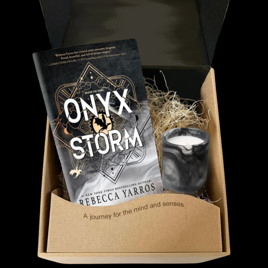Onyx Storm Mystic Candle Book Box. BookTrib.com Well Life
