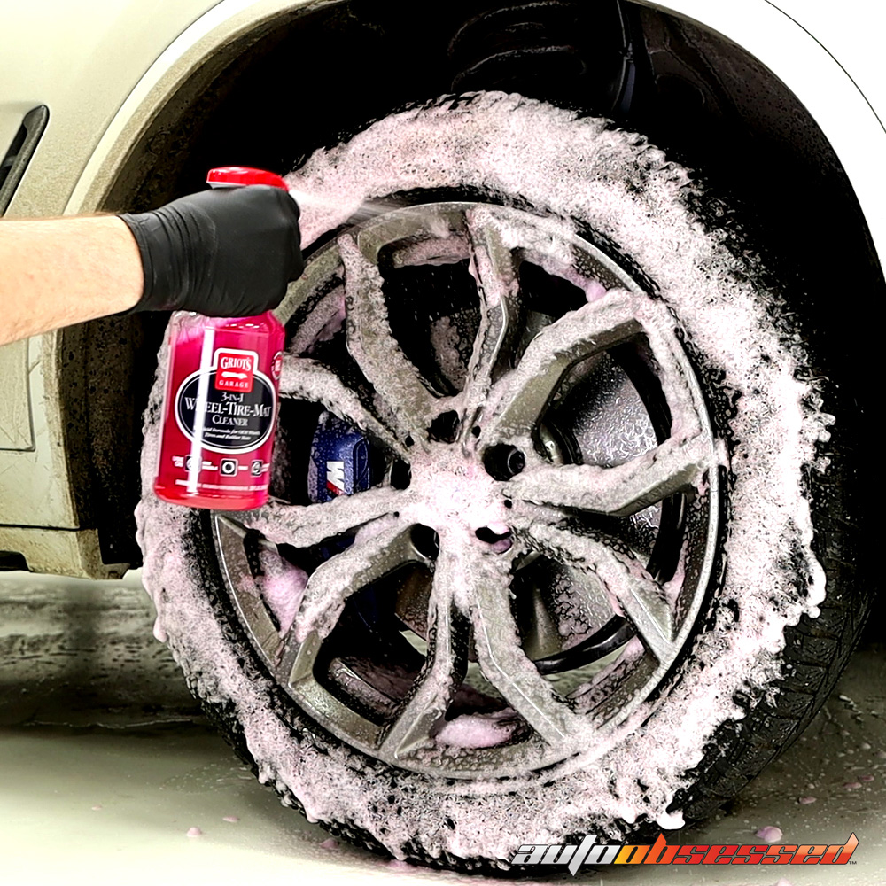 Griot's Garage 10825 3-in-1 Wheel-tire-mat Cleaner 25 oz