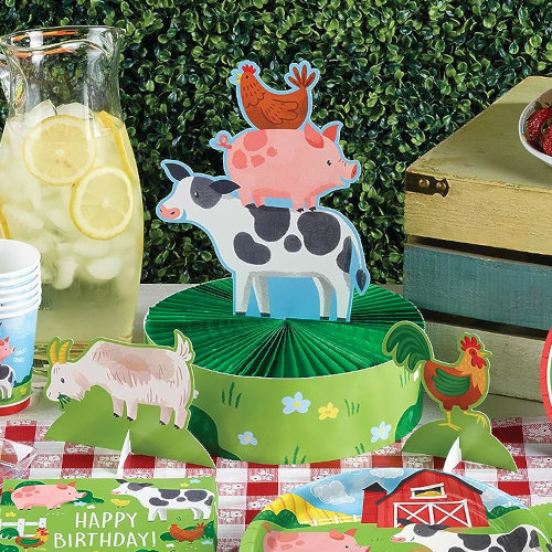 Boys Birthday Table Decorations