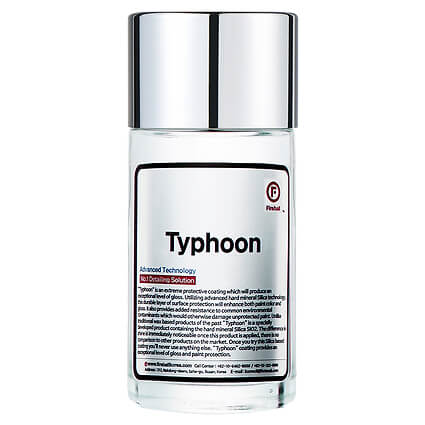 Fireball Typhoon window and top coat self-healing titanium ceramic coating