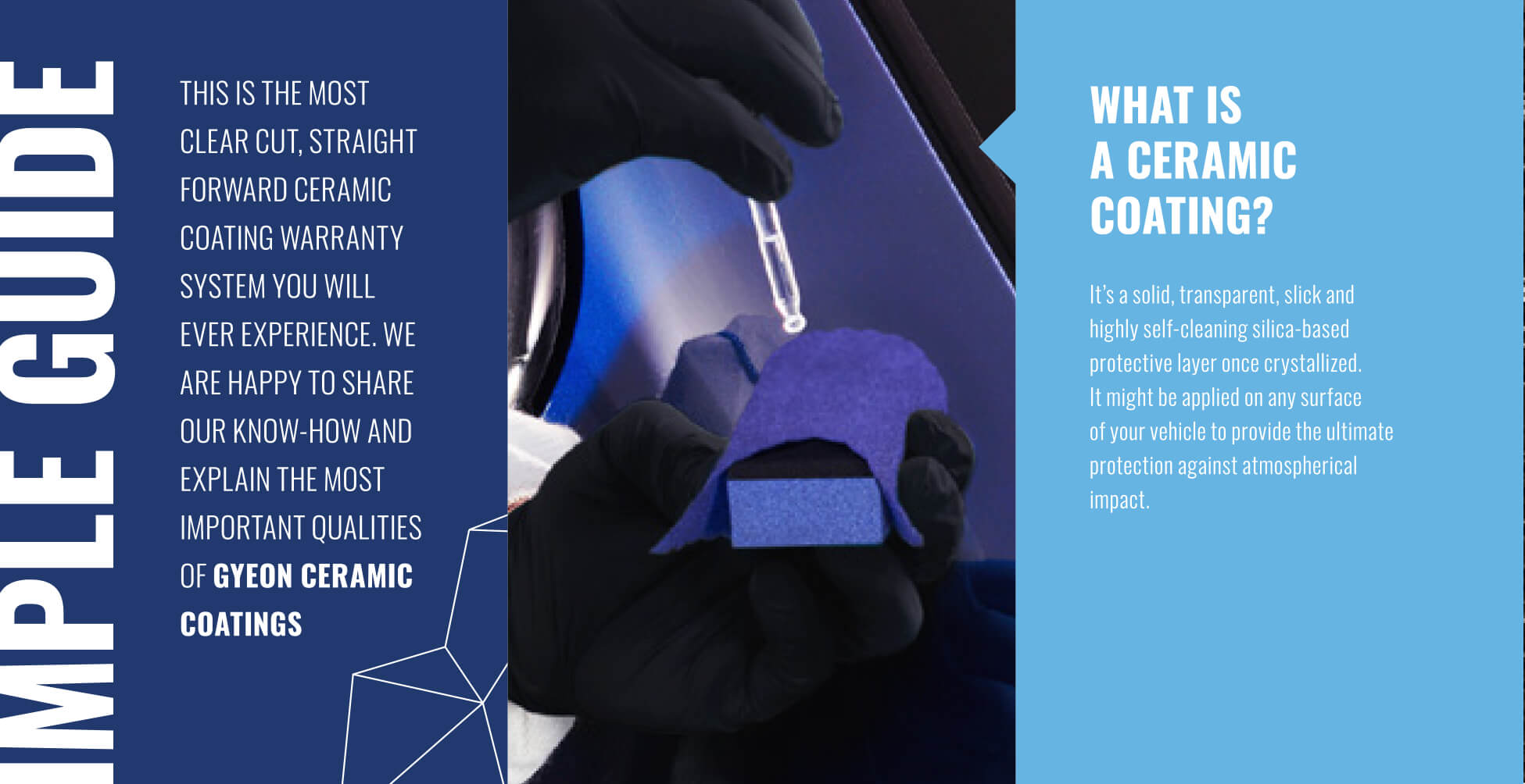 Simple guide to ceramic coatings: this is the most clear cut, straight forward ceramic coating warranty system you will ever experience.  What is a ceramic coating? It's a solid, transparent, slick and highly self-cleaning hydrophobic silica layer.