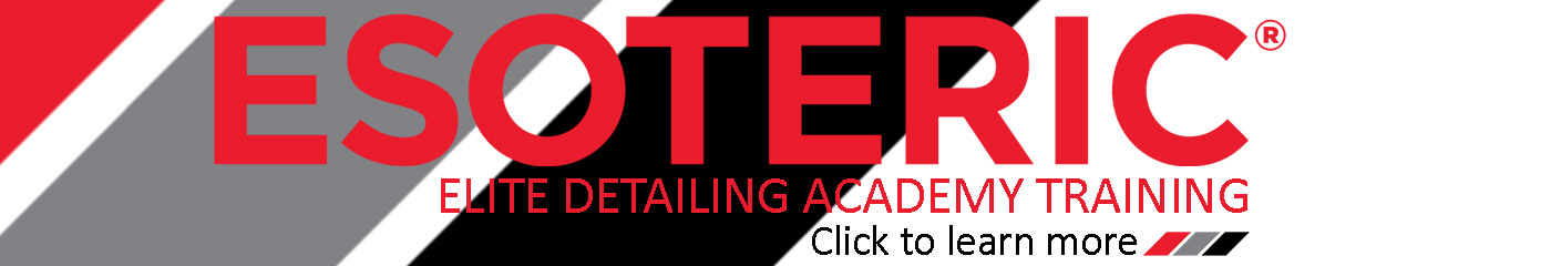 ESOTERIC Elite Detailer Academy has been teaching the fine art of detailing to students learning from around the world since 2012 including Detailing Enthusiasts, Aspiring Detailers, and Professionals alike.