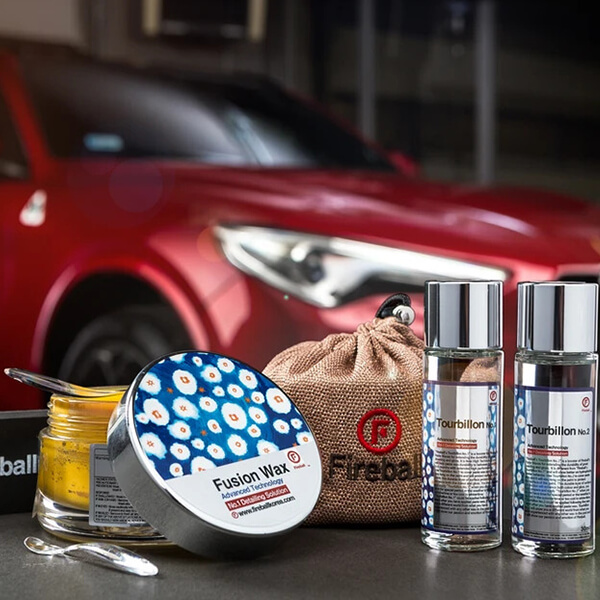 Only Fireball coatings have Dual Bonded SiO2 Molecules. The dual bonding creates better coating integrity, surface finish, clarity and depth. Dual bonding also increases micro scratch resistance and allows self-healing properties via the use of a heat gun