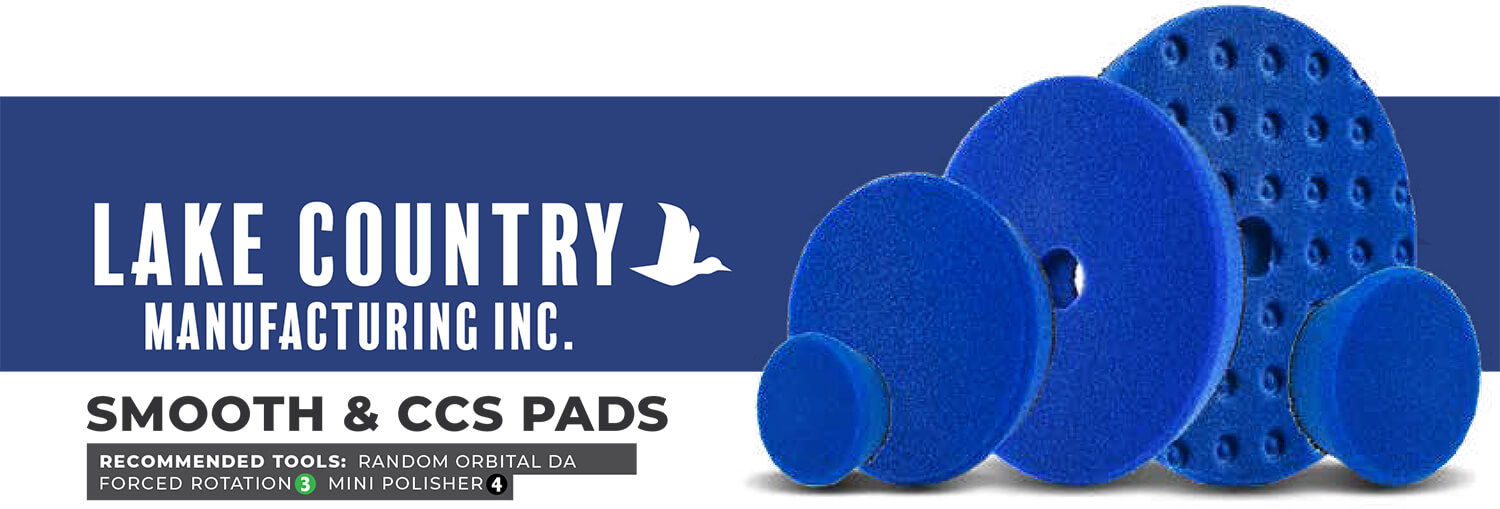 Learn about lake country foam pads here.  Ever wonder which pad does what?  How come there are so many colors?  What's the difference between blue foam, orange and black foam and the length and corase of microfibers?  Some are for heavy cutting, 