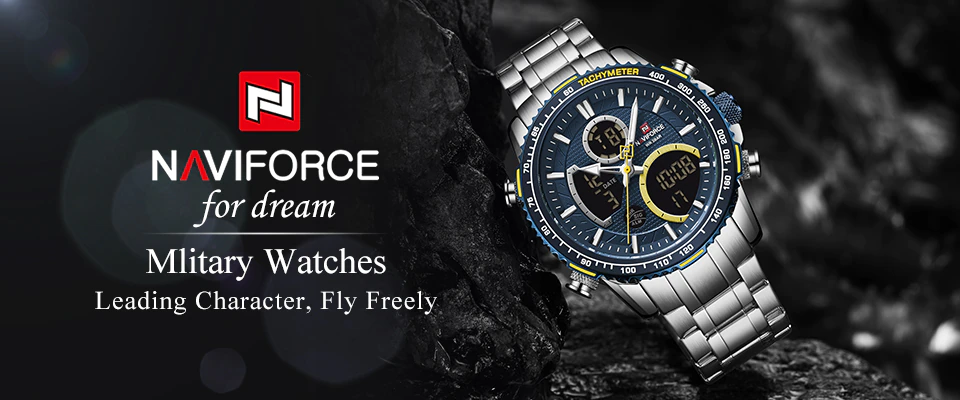 About Us Naviforce Wristwatch