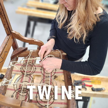 Upholstery Spring and Button Twine