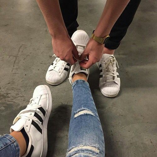 Tenis de best sale pareja adidas