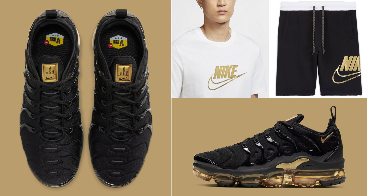 Nike vm black and gold sale