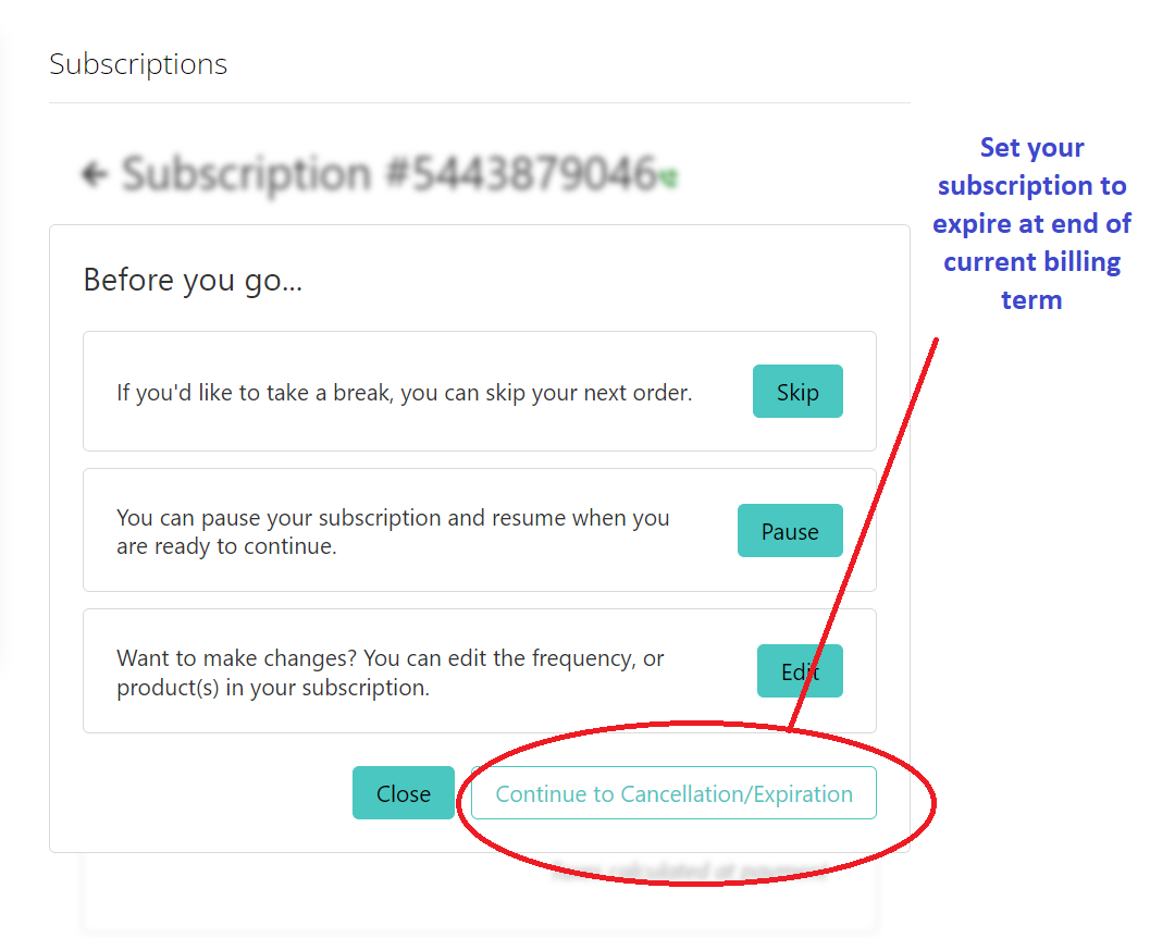 How To Cancel Your Subscription