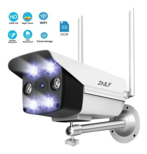 Cámara Exterior seguimiento automático Zoom óptico 4X 2MP 8LED – 2nlf  Security Camera