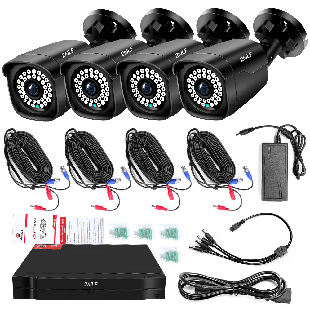 KIT VIDEOVIGILANCIA 4 CÁMARAS KIT-4BWIFI 31600910 GOLMAR